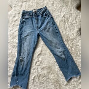 Abercrombie crop jeans